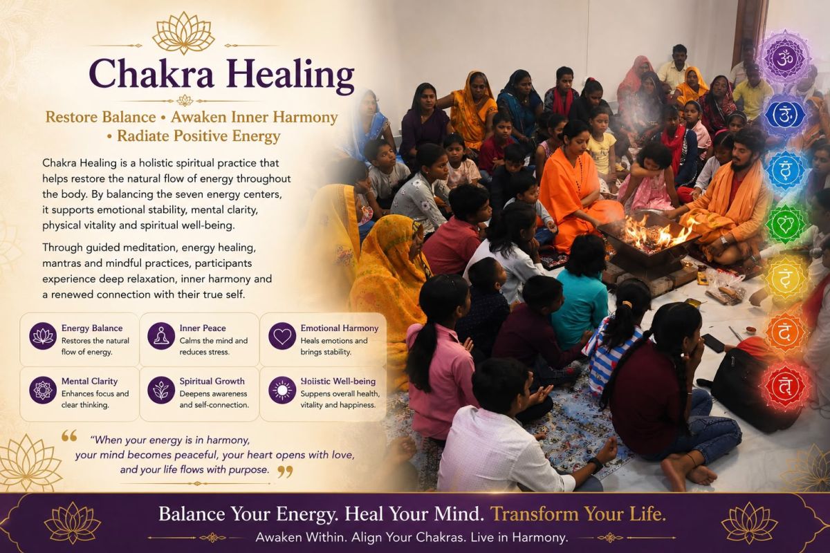 Chakra Healing||Shri Shri Gita Society
