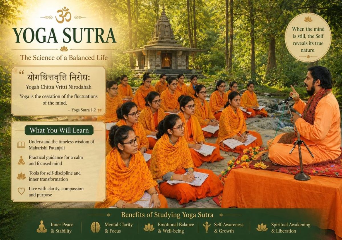 Yoga Sutras||Shri Shri Gita Society