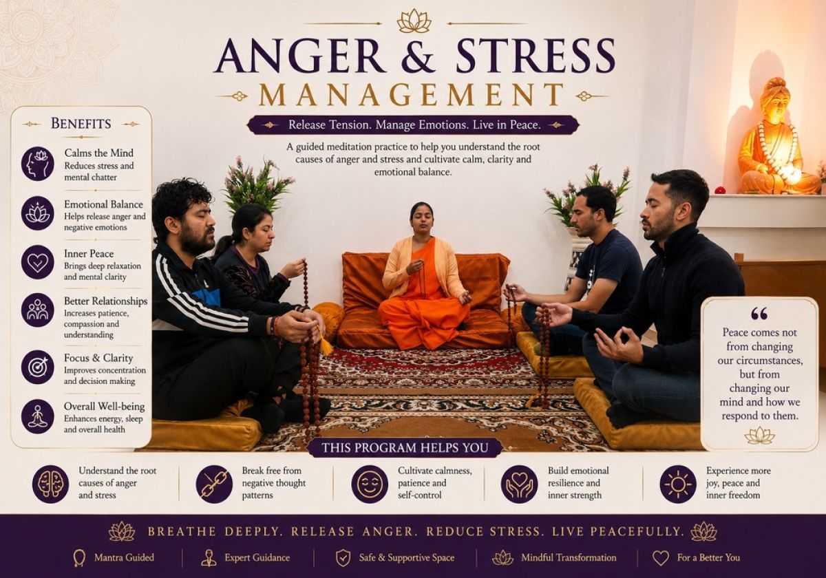 Anger & Stress Management||Shri Shri Gita Society